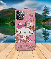 Чехол iPhone 11 В стиле Hello Kitty с принтом