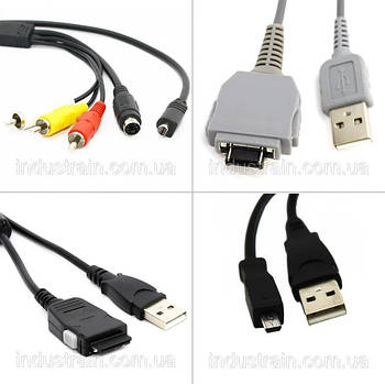 Кабелі для камер USB, AV