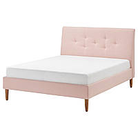 IKEA IDANÄS Каркас кровати с обивкой, Gunnared бледно-розовый (604.589.44)