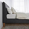 IKEA IDANÄS Каркас ліжка з оббивкою, Gunnared темно-сірий (704.589.34), фото 2