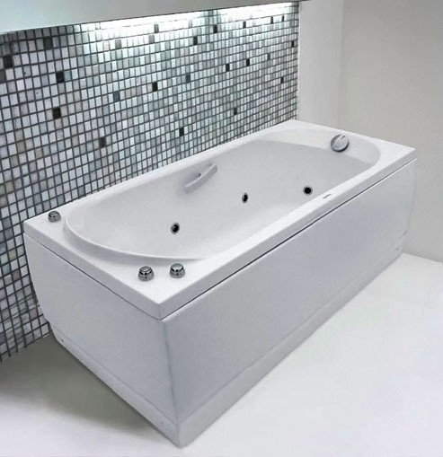 Гидромассажная ванна AM.PM Bourgeois E1, W65W-150-070W1E, 1500х700х510 мм