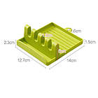 ОПТ Підставка тримач для кухонного Посуду на 4 секції, фото 5