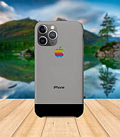 Чехол iPhone 11 Iphone серый с принтом