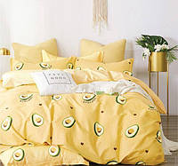 Комплект постельного белья подростковый авокадо желтый (ранфорс)