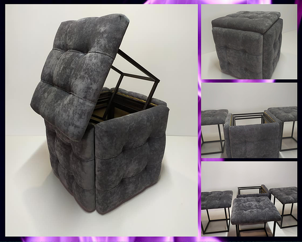 Стул кубик трансформер в 5 стула - 83 фото