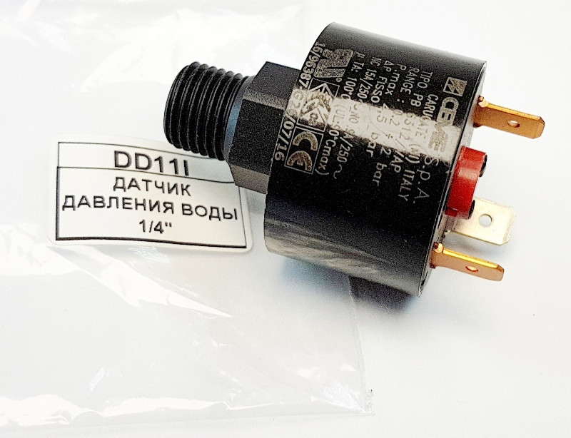 Датчик Тиску Води різьбове 1/4 дюймовий CEME DD11I