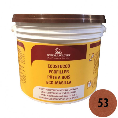 Водорозчинна шпаклівка Ecostucco 1570 53 світлий горіх (5 кг), BORMA WACHS
