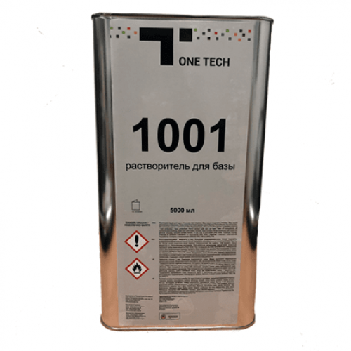 Розчинник 1К 1001 для бази (5 л), ONE TECH