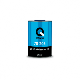 70-205-5000 2K HS AS Прозорий лак CLEARCOAT (5 л) без затверджувача, Q REFINISH