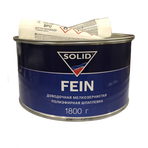 Наповнювальна дрібнозерниста поліефірна шпаклівка Fein (1,8 кг), SOLID