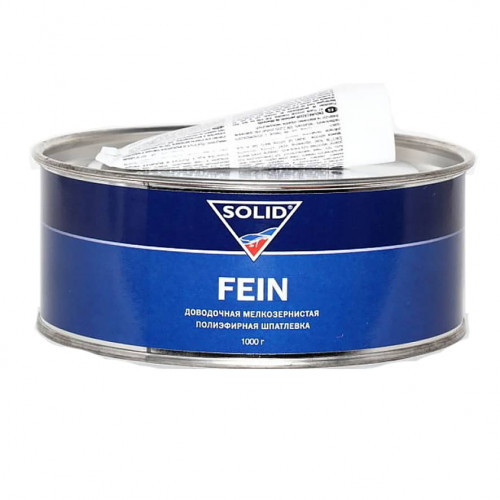 Наповнювальна дрібнозерниста поліефірна шпаклівка Fein (1,0 кг), SOLID