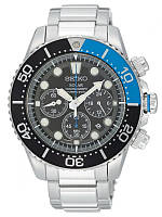 Часы Seiko Solar Chronograph Diver`s SSC017P1 браслет