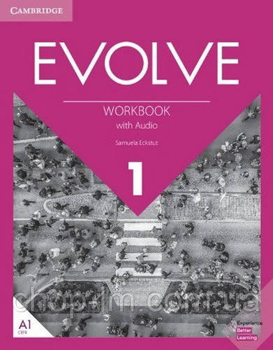 Evolve 1 Workbook with Audio (автор: Samuela Eckstut) Зошит