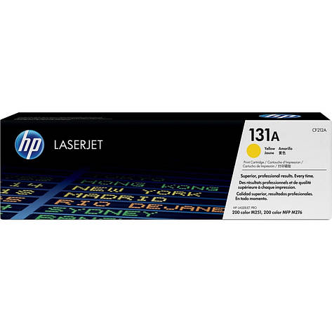 Картридж HP 131A (CF212A) Жовтий, фото 2