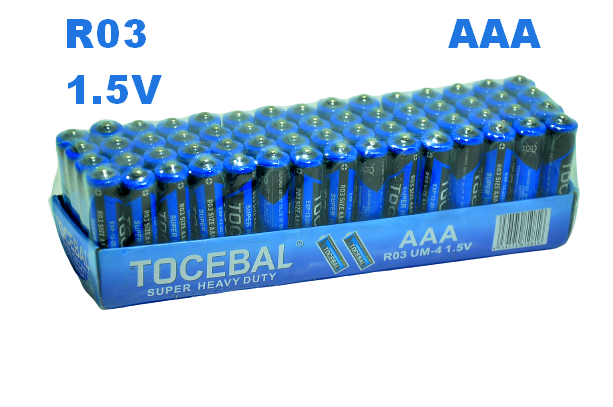 Батарейка TOCEBAL AAA R03, фото 1