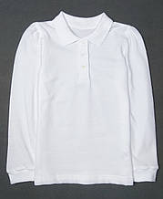 Поло для дівчинки George біле, 4-5р (104-110см)