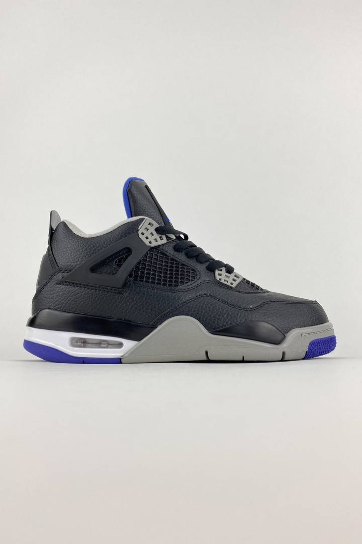 Чоловічі кросівки Nike Air Jordan 4 Retro Black Blue