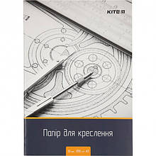 Папір для креслення А3, 10 аркушів, 200г/м2