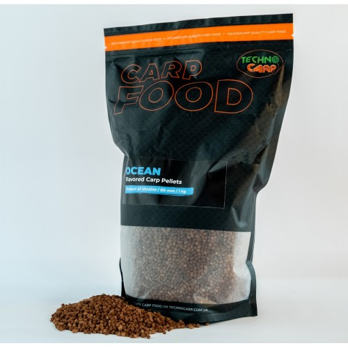 Пеллетс TechnoСarp Flavored OCEAN 1кг