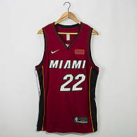 Красная майка Батлер Майами Nike Butler №22 команда Miami Heat