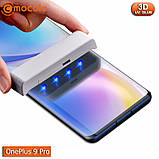Захисне скло Mocolo OnePlus 9 Pro Nano Optics UV Liquid Tempered Glass 3D (Clear), фото 3
