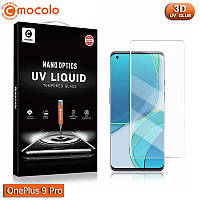 Захисне скло Mocolo OnePlus 9 Pro Nano Optics UV Liquid Tempered Glass 3D (Clear)