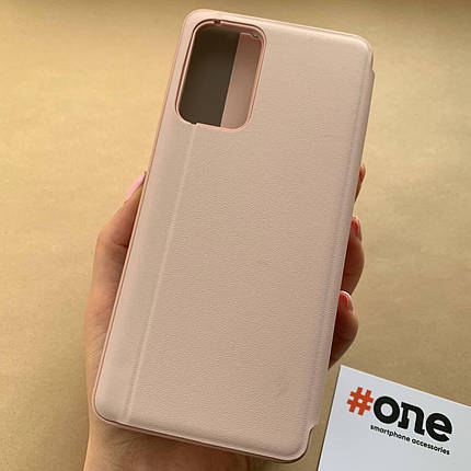 Чохол-книга для Samsung Galaxy A52s Smart віконце книжка з підставкою на телефон самсунг а52с рожева, фото 2
