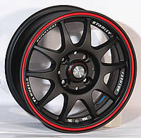 R13 4x98. ZW-346 (RL)BLK-X/M+ Болты в комплекте