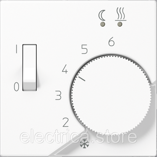 Накладка для термостата, білий Jung AFTR231PLWW, фото 1