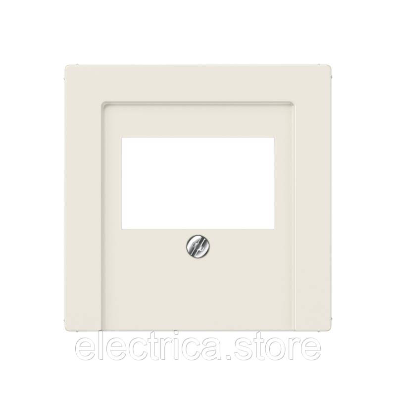 Накладка для USB/Audio розетки слонова кістка A569BFPLT, фото 1