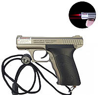 Пистолет зажигалка с лазерным прицелом P7