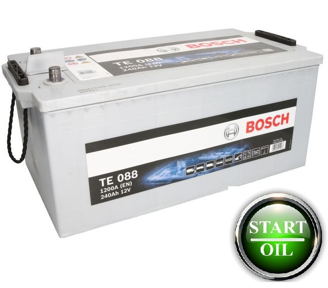 Акумулятор BOSCH EFB 240Ah 1200A (TE 088) 0092TE0888