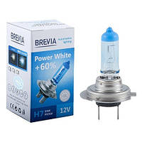 Галогеновая лампа Brevia H7 12V 55W PX26d Power White +60% 4300K CP 12070PWC