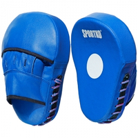 Лапы прямые боксерские SportKo ПК3 кожаные