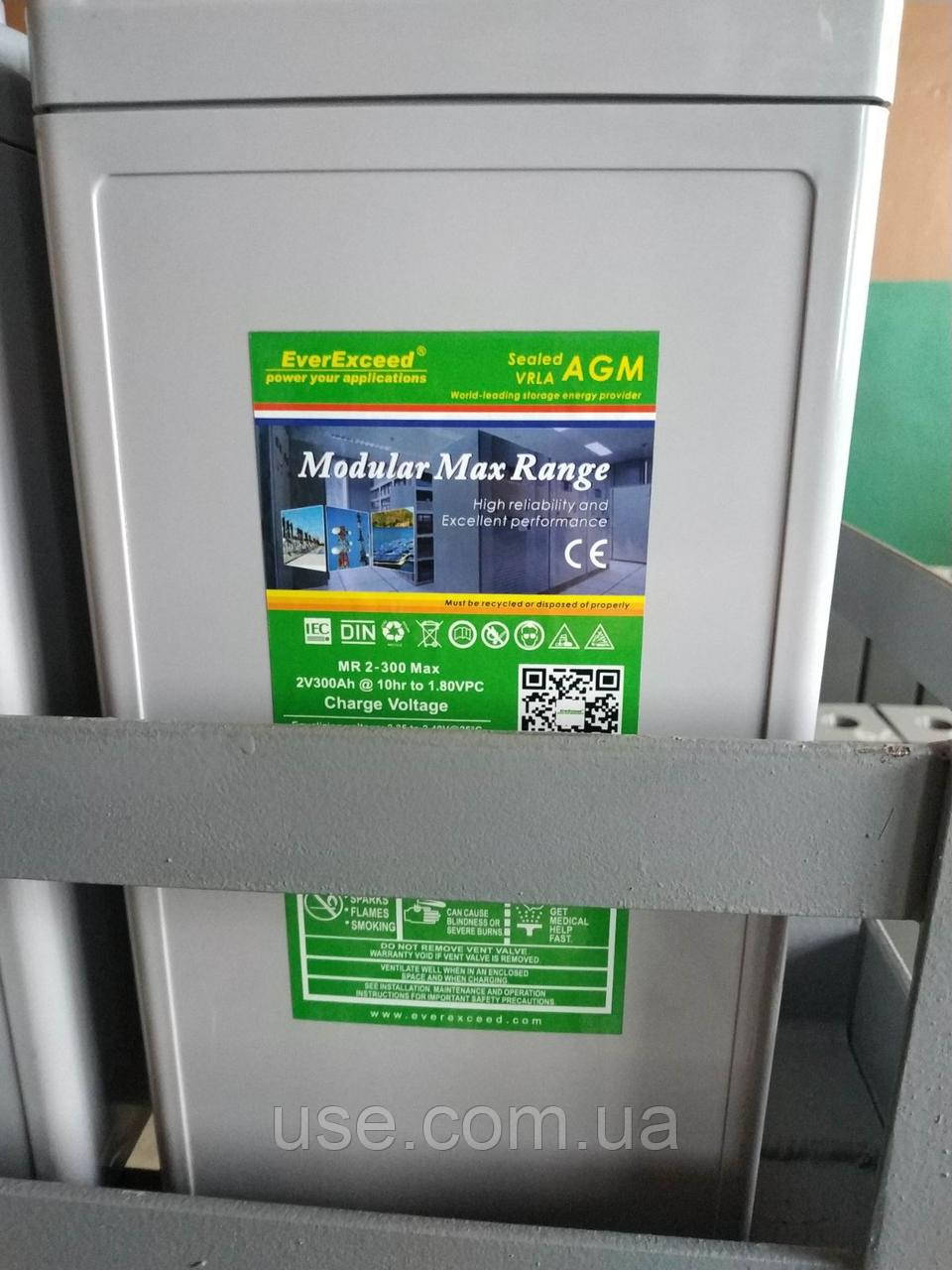 Акумулятор 2V 400 Ah, MR2-400 Max, свинцево кислотний, AGM, VRLA, для заміни OPzS, PzV, PzB, OGi , OCSM, Groe 2V, BOSFA OPzS