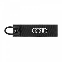 Брелок для ключів Audi Ring, чорний
