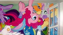 Вінілові наклейки в дитячу MY LITTLE PONY "мій маленький поні" (лист 50*70см) поняшки, фото 6