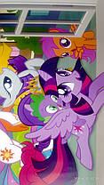 Вінілові наклейки в дитячу MY LITTLE PONY "мій маленький поні" (лист 50*70см) поняшки, фото 4