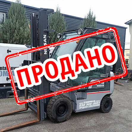 Вилочний навантажувач 1.5 тонни Nissan Y1D1A15Q б/у, фото 2