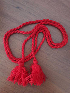 Пояс Мотузка довжина 1,5 м кольори червоний, синій