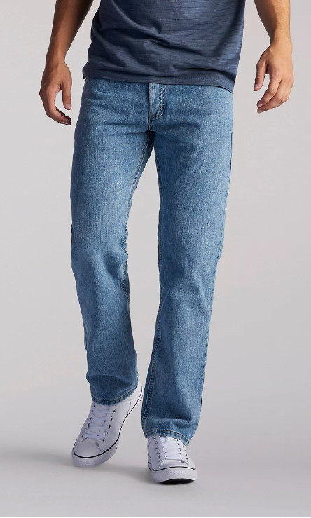 Джинсы Lee Regular Fit jeans - WORN LIGHT
