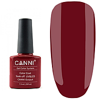 Гель-лак для нігтів CANNI 7.3 мл № 070 насичений пурпурно-червоний