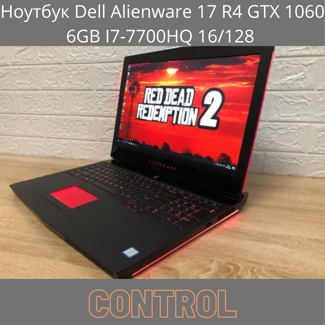 Ноутбук Dell Alienware 17 R4 GTX 1060 6GB I7-7700HQ 16/128