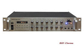 4All Audio PAMP-360-5Zi-BT трансляційний підсилювач-мікшер 360Вт 100В USB MP3 Bluetooth 5-зон