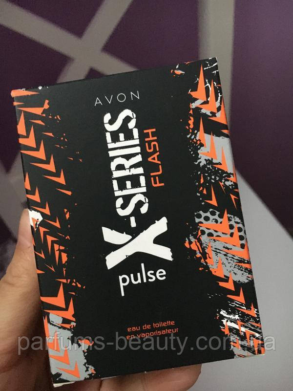 Чоловіча туалетна вода Avon X-series Flash 50 мл AVON ікс серієс флеш-чахи Ейвон