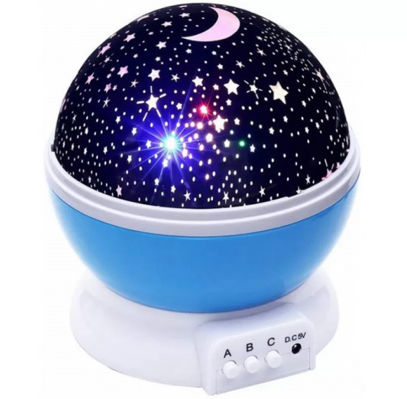 Проектор зоряного неба Star Master Dream Блакитний (KG-2401)