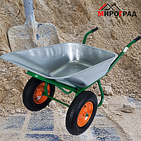 Тачка будівельна 110 л 2 колеса 210 кг