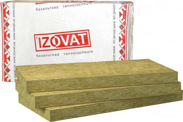 Базальтовий утеплювач Izovat 135 1000х600х50 мм (2.4м2), фото 2