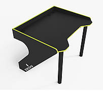 Геймерський стіл ZEUS Geroy-2 ,колір чорний\зелений