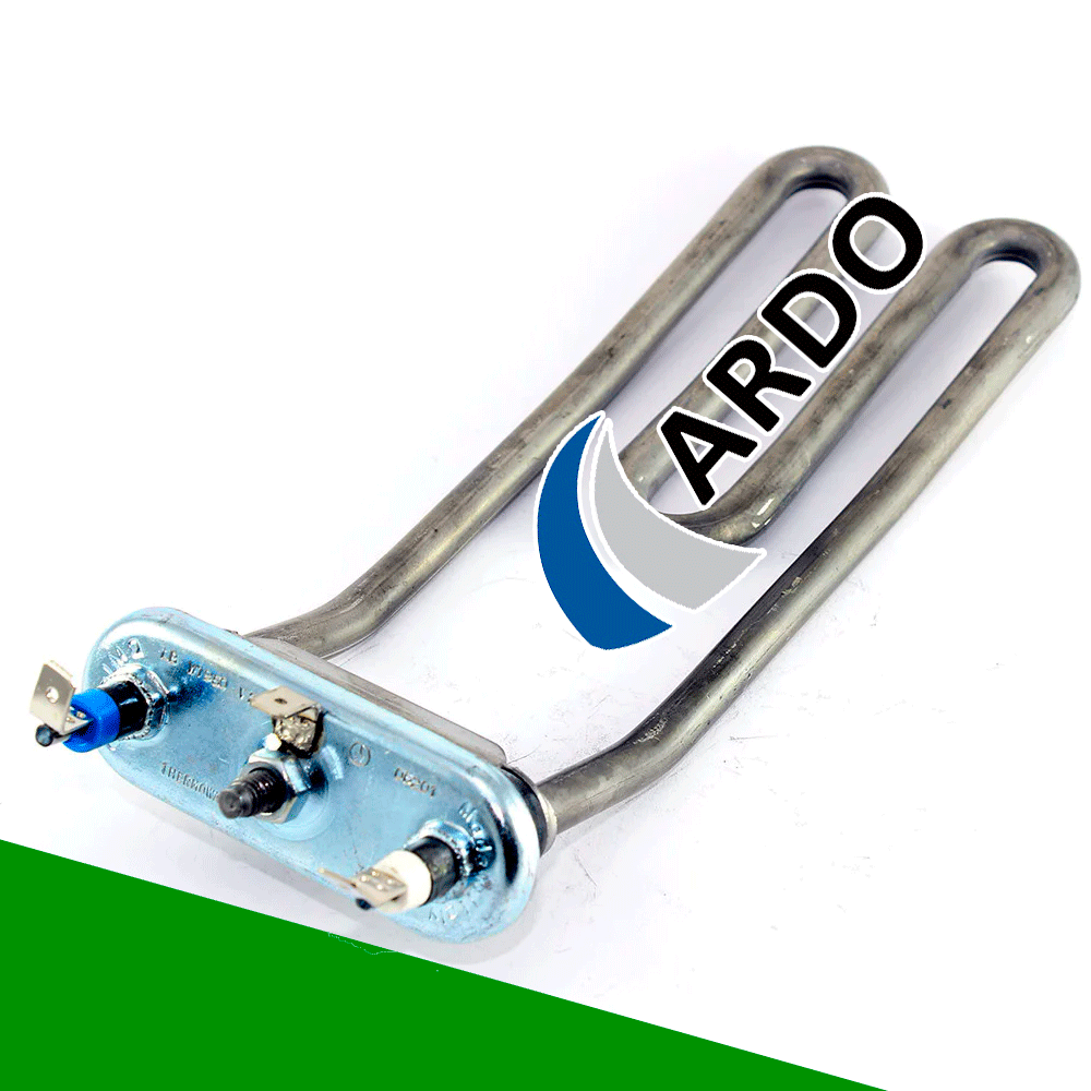 Тен для пральних машин Ardo 1950W загнутий C00273279